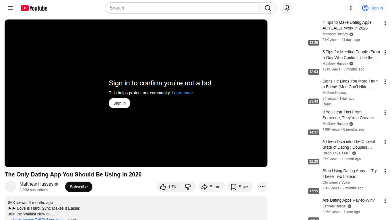 The Only Dating App You Should Be Using in 2026 - YouTube